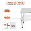 Folding Portable Camping Table Aluminum Outdoor Table Adjustable Height