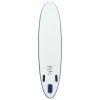 Inflatable Stand Up Paddleboard Set Blue and White