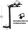 Bosonshop Bike Rack for Car Rack 2-1 Bike Hitch Mount Bicycle Rack for SUV with 2-Inch Receiver, Rubber Lock & Sleek Pad