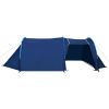 Camping Tent 4 Persons Navy Blue/Light Blue