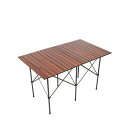 Camping Table, Brown (Color: Brown)