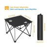 Travel Camping Picnic Portable Foldable Table with Cup Holder